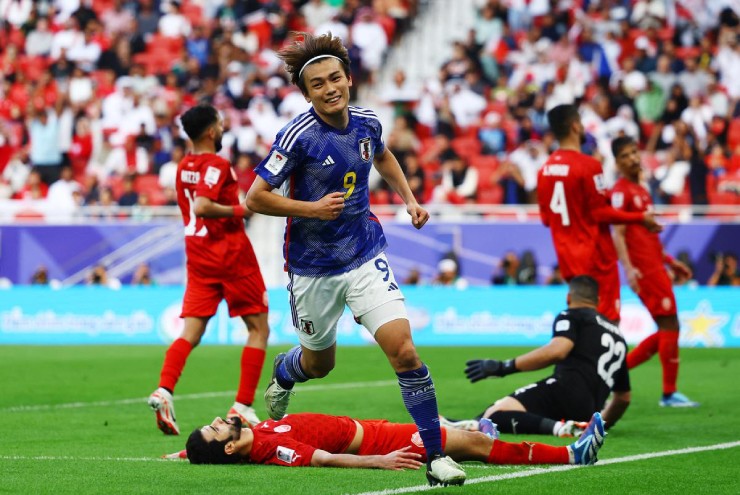 Nhật Bản dễ dàng giành chiến thắng trước Bahrain ở vòng 1/8 Asian Cup 2023