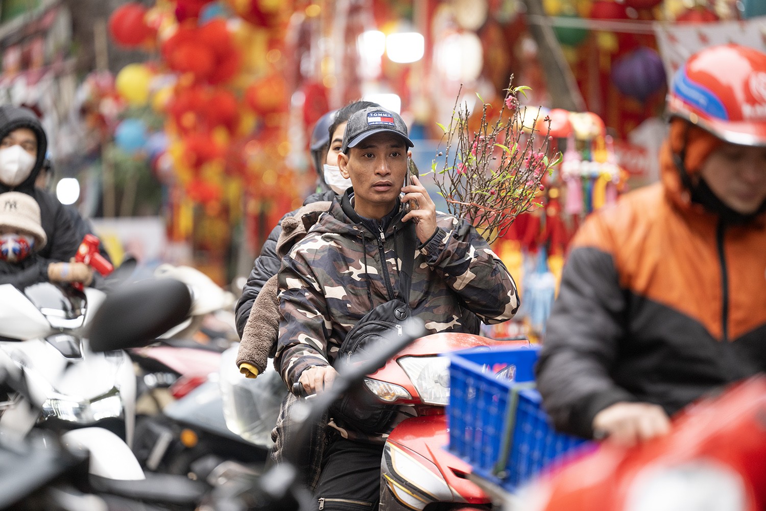 Chợ hoa Tết Hàng Lược trở thành một nét đặc trưng riêng trong văn hóa của người Hà Nội.