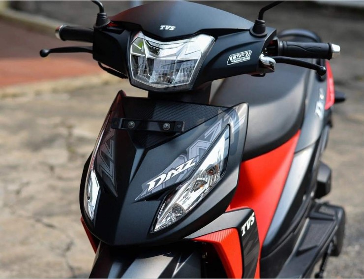 TVS Dazz 110 - đối thủ giá chỉ 26 triệu đồng của Honda Vision - 2