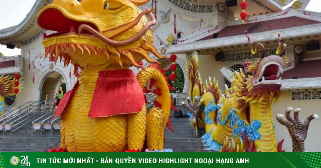 Chiêm ngưỡng linh vật rồng oai dũng, 
