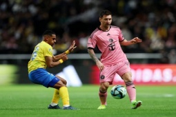 Bóng đá - Video bóng đá Al Nassr - Inter Miami: Đồng đội Ronaldo ghi hat-trick, choáng váng "set tennis" (Giao hữu)