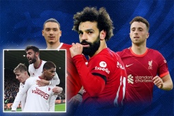 Salah nguy cơ dự bị cho 4 tiền đạo Liverpool, dàn sao Carrington cứu MU (Clip 1 phút Bóng đá 24H)