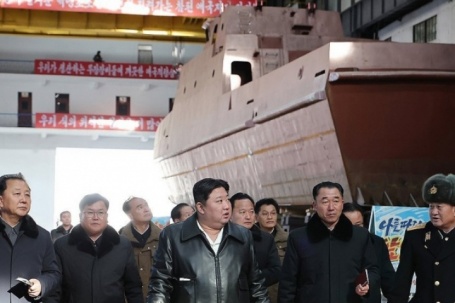 Ông Kim kêu gọi tăng cường lực lượng hải quân chuẩn bị khả năng xảy ra chiến tranh