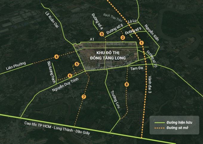 Khu đô thị mới Đông Tăng Long - Thiên đường mới cho những người đầu tư thông thái - 1