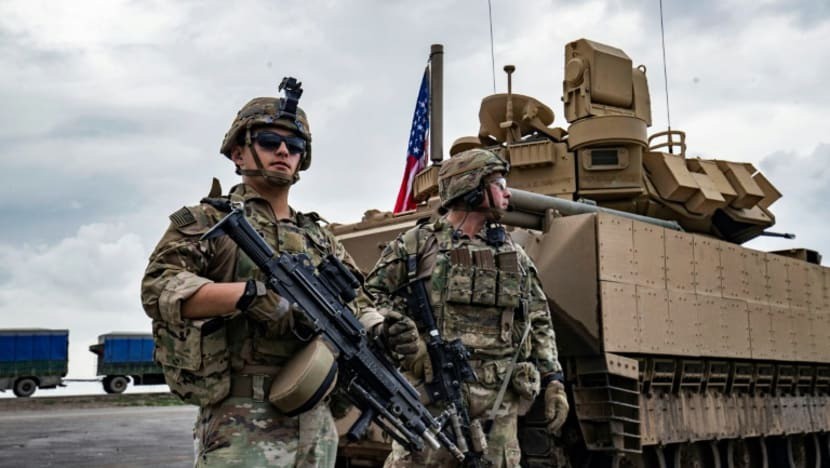 Binh sĩ Mỹ được triển khai ở Syria. Ảnh: AFP