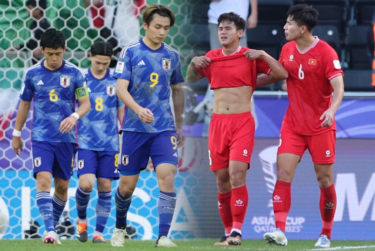 Nhật Bản và ĐT Việt Nam ôm hận vào những phút bù giờ ở Asian Cup 2023