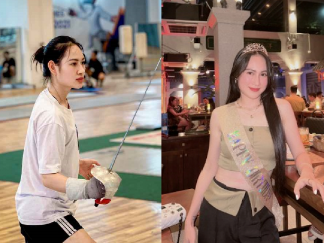 Bạn trẻ - Cuộc sống - Nhan sắc nữ kiếm thủ Việt từng gây sốt mạng xã hội