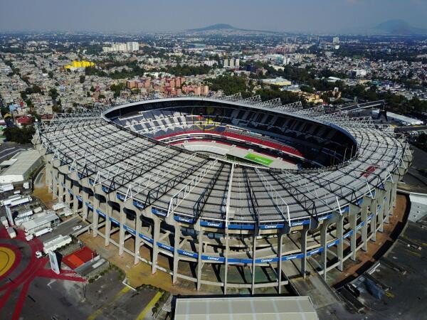 Sân Azteca ở Mexico City nơi diễn ra trận khai mạc World Cup 2026. Ảnh: Getty