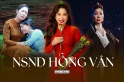 Đời sống Showbiz - NSND Hồng Vân: &quot;Việc giải trí cho người dân vào dịp Tết là nhiệm vụ của người nghệ sĩ&quot;