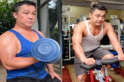 Lý Hùng ở tuổi 54: Vẻ ngoài phong độ, cơ bắp cuồn cuộn như trai 20