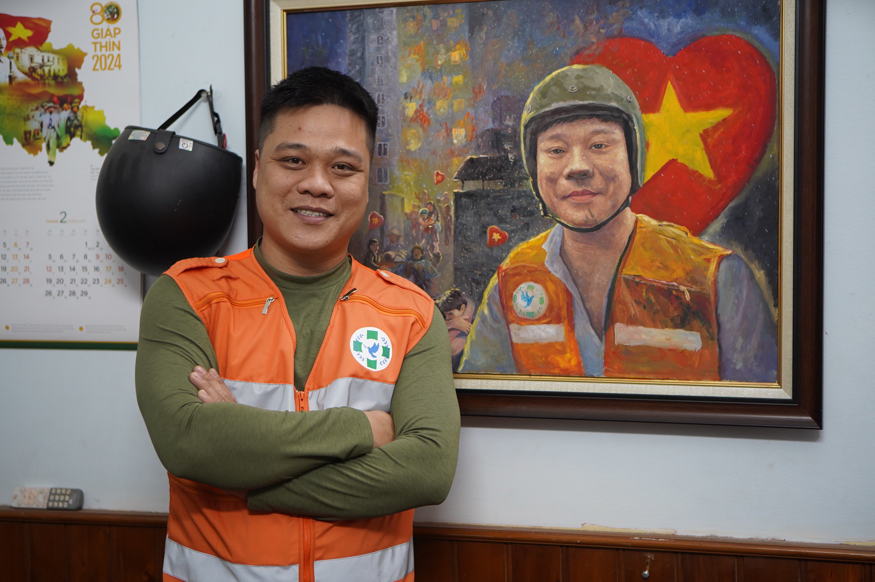 Anh Phạm Quốc Việt - Đội trưởng Hỗ trợ sơ cứu FAS Angel.