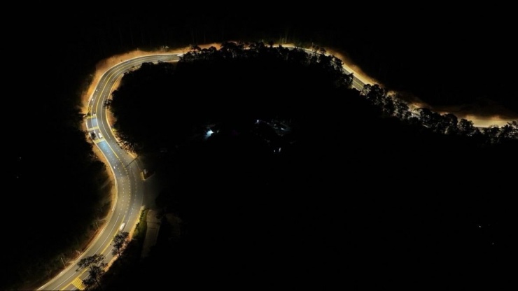 Đèo Prenn nối thành phố Đà Lạt với cao đường cao tốc Liên Khương - Prenn. Ảnh: VÕ TÙNG