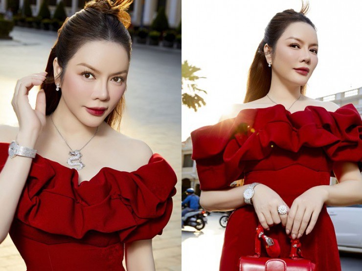 Lý Nhã Kỳ đeo kim cương 10 tỷ xuống phố, tiết lộ kế hoạch đón Tết