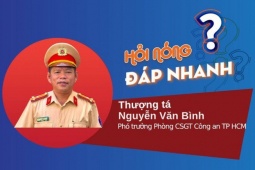 Lãnh đạo CSGT TP HCM nói về việc kiểm tra, xử lý nồng độ cồn đêm giao thừa