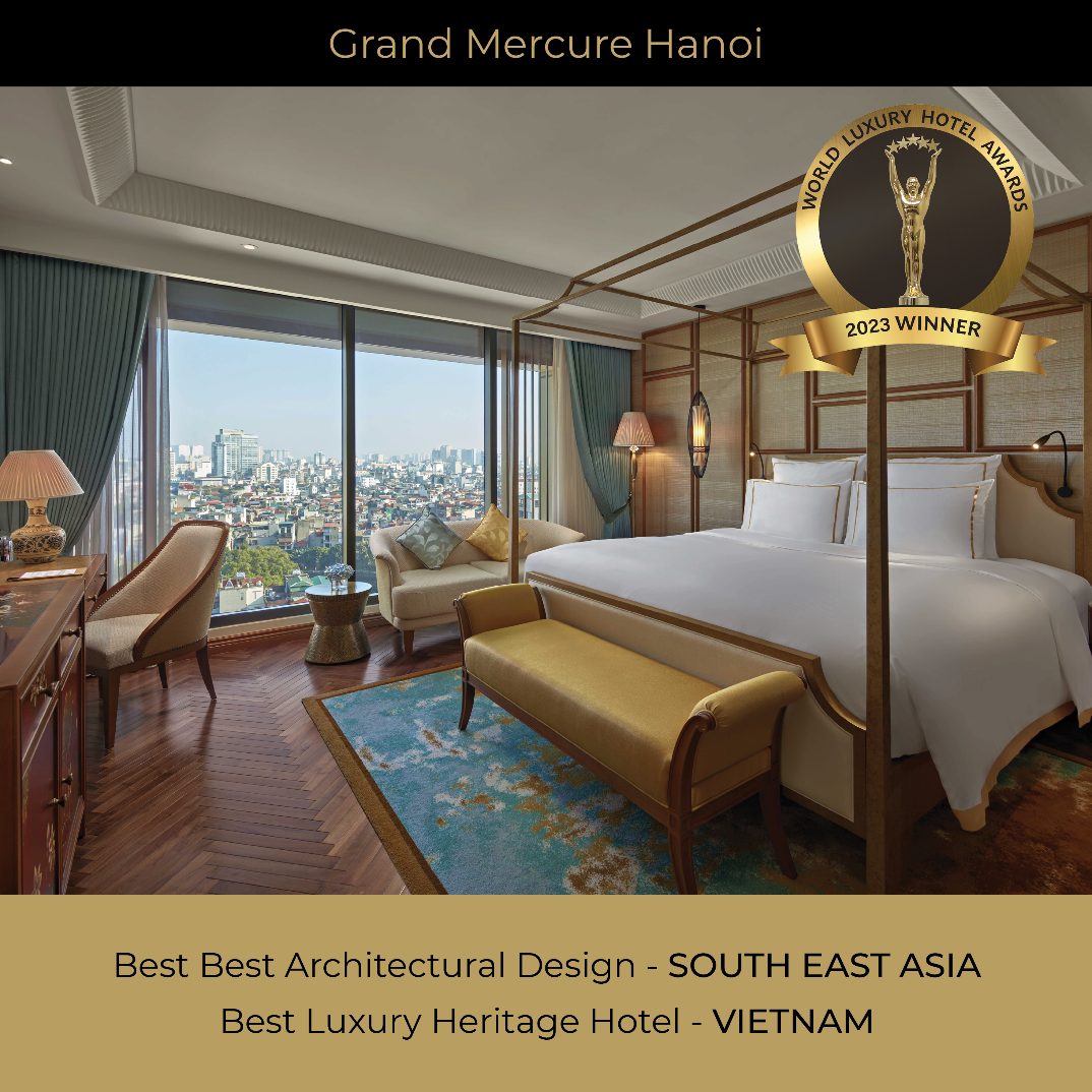 Grand Mercure Hanoi – khách sạn 5 sao dành nhiều giải thưởng danh giá - 3