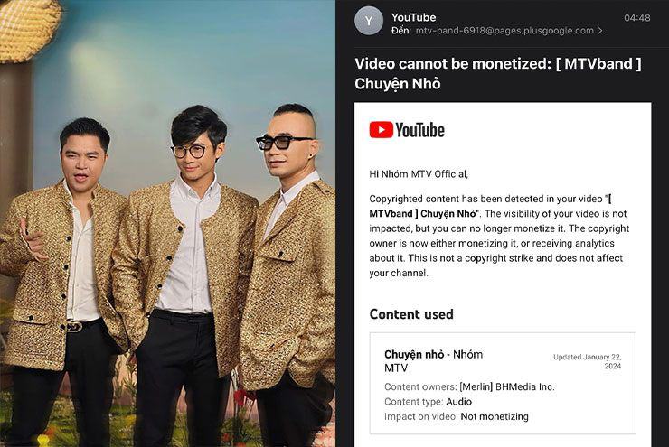 Gần đây, nhiều ca sĩ như Phương Thanh, Thiên Vương (MTV),... cũng lên tiếng tố đơn vị này "nhận vơ" bản quyền.