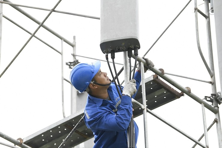 VNPT phát sóng hơn 100 điểm trạm 5G trên 10 tỉnh/thành phố.