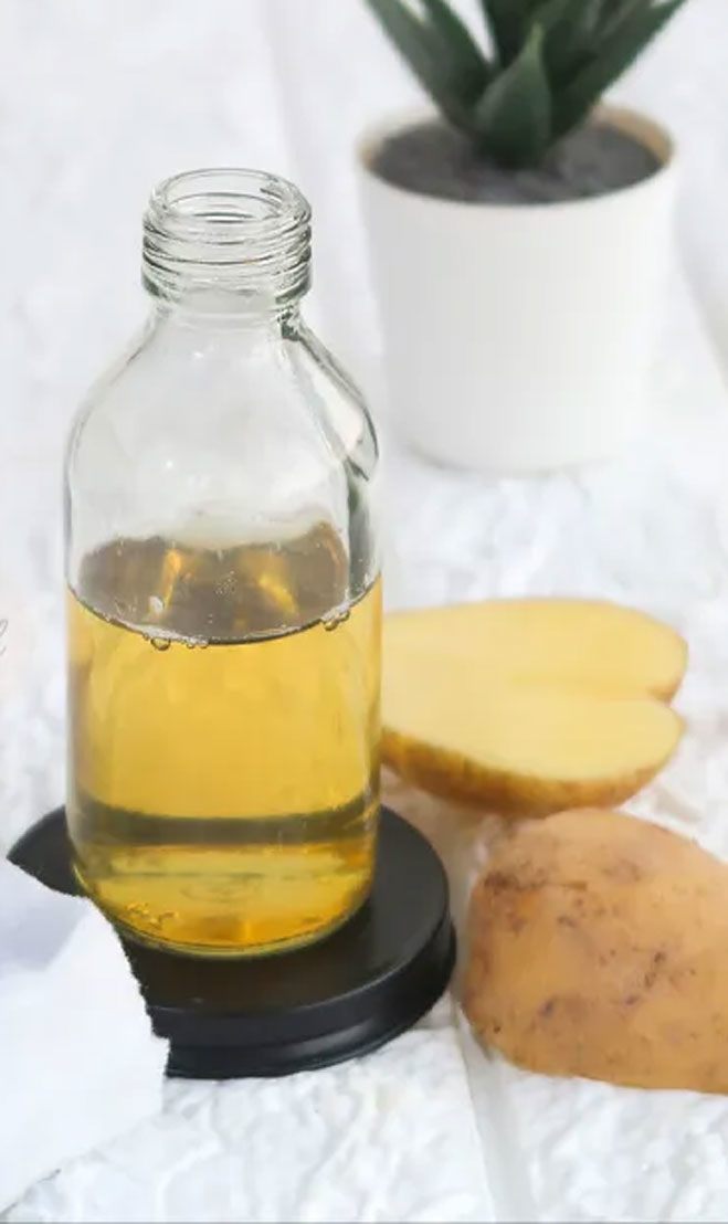 Xóa mờ thâm da cho các nàng với toner khoai tây - 2