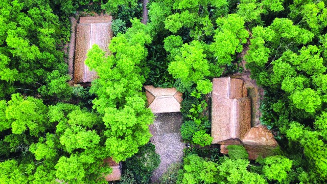 Bản làng Thái Hải (tỉnh Thái Nguyên) nằm giữa không gian xanh mướt
