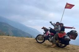 Du lịch - Vợ chồng “phượt thủ” 9X và hành trình 70 ngày xuyên Việt cùng quầy bar mini