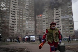 Thế giới - Nga nã hàng chục tên lửa vào Ukraine, thủ đô Kiev thiệt hại nặng