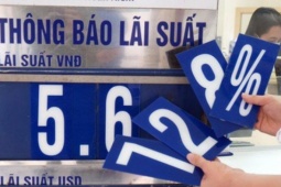 Nhìn lại một năm lãi suất huy động ‘rơi tự do’