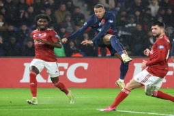 Bóng đá - Video bóng đá PSG - Brest: Mbappe mở điểm, bất ngờ không đến (Coupe de France)