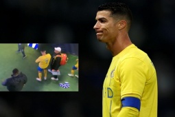 Bóng đá - Ronaldo "cả giận mất khôn": Hành động khiếm nhã, đôi co với fan đối thủ