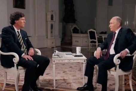 Cuộc phỏng vấn Tổng thống Nga của nhà báo Mỹ thu hút 150 triệu lượt xem trong một ngày
