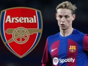 Bóng đá - De Jong để ngỏ việc chia tay Barcelona, Arsenal sáng cửa chiêu mộ khiến MU lo