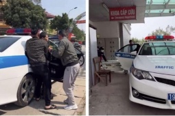 Người đàn ông bị đột quỵ sáng Mùng 2 Tết được CSGT đưa đi cấp cứu kịp thời