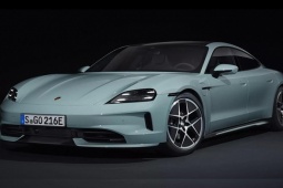 Ngắm xe - Porsche giới thiệu phiên bản nâng cấp của dòng xe điện Taycan