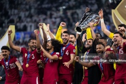 Bóng đá - Qatar vô địch Asian Cup sánh vai "ông lớn" châu Á, cầu thủ Jordan khóc nức nở
