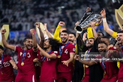 Bóng đá - Qatar vô địch Asian Cup sánh vai &quot;ông lớn&quot; châu Á, cầu thủ Jordan khóc nức nở