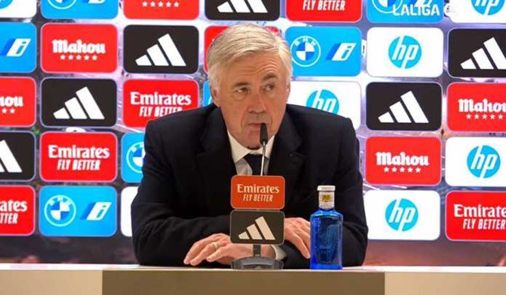 HLV Ancelotti từ chối trả lời câu hỏi về tin đồn chiêu mộ&nbsp;Mbappe