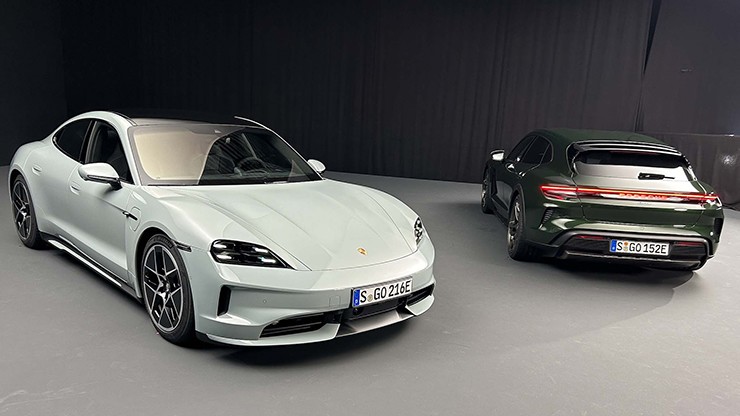 Porsche giới thiệu phiên bản nâng cấp của dòng xe điện Taycan - 1