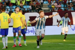 Argentina hạ Brazil giành vé tham dự Olympic, biến  " Samba "  thành cựu vương