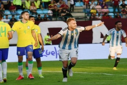 Bóng đá - Argentina hạ Brazil giành vé tham dự Olympic, biến "Samba" thành cựu vương