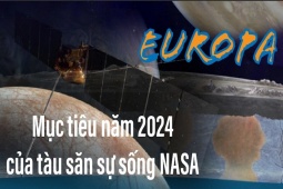 Chân dung Europa: Mục tiêu năm 2024 của tàu săn sự sống NASA