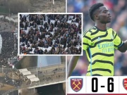 Bóng đá - Tin mới nhất bóng đá sáng 12/2: West Ham thua Arsenal 0-6, fan bỏ về ngay hiệp 1