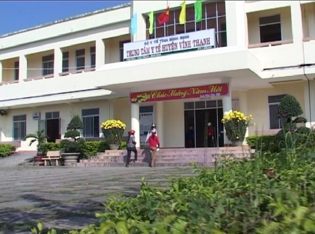 Trung tâm Y tế huyện Vĩnh Thạnh, nơi xảy ra vụ việc
