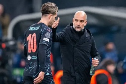 Man City thắng dễ ở Cúp C1: Pep Guardiola báo tin xấu về Grealish