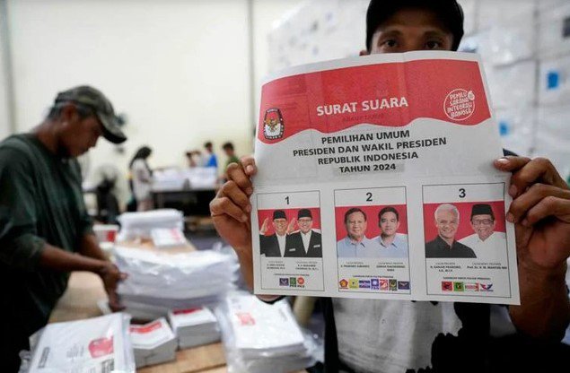 Ngày 14-2, khoảng 205 triệu cử tri Indonesia đã đi bầu cử tổng thống