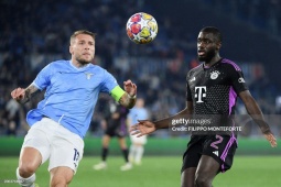 Trực tiếp bóng đá Lazio - Bayern Munich: "Hùm xám" bất lực vì thiếu người (Cúp C1) (Hết giờ)