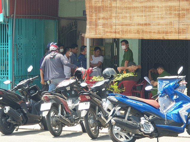 Hiện trường nơi phát hiện người đàn ông chết trên võng