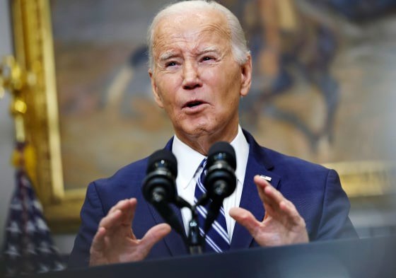 Tổng thống Joe Biden tại Nhà Trắng ngày 16-2. Ảnh: Anna Moneymaker