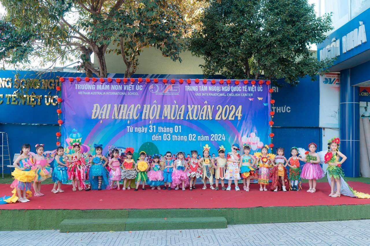 Trường mầm non Việt Úc tại Cần Thơ tổ chức Đại nhạc hội mùa xuân 2024 cho trẻ - 4