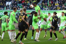 Video bóng đá Wolfsburg - Dortmund: Đánh rơi lợi thế, "hụt hơi" đua top 3 (Bundesliga)