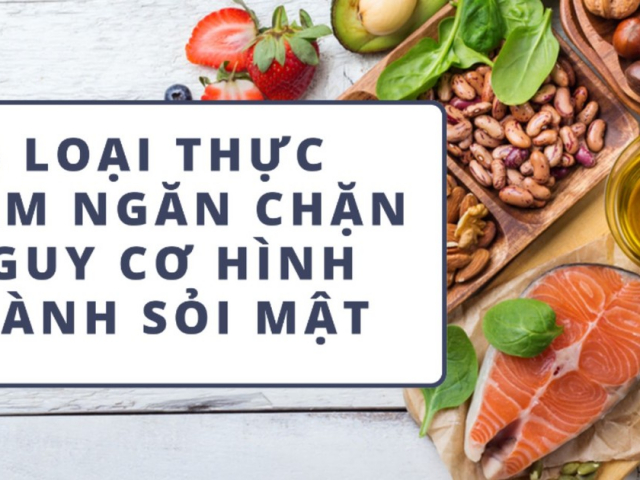 Sức khỏe đời sống - 5 loại thực phẩm ngăn chặn nguy cơ hình thành sỏi mật