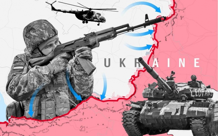 Nga sẵn sàng chấm dứt xung đột nhưng không loại trừ khả năng Ukraine mở đợt phản công mới. Ảnh: Telegraph